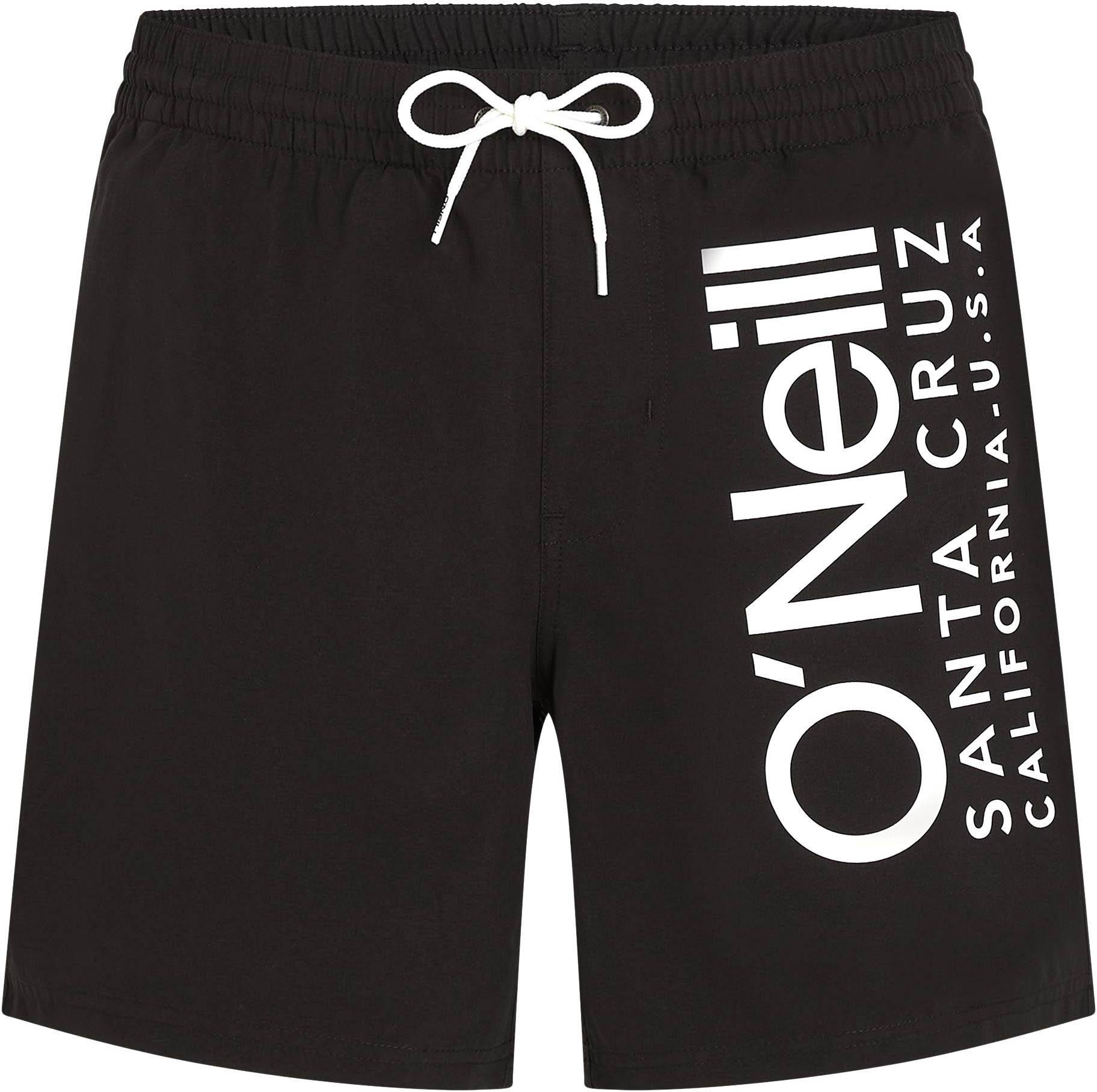 O'Neill Badeshorts Logoprint Mesh Polyester Schwarz
