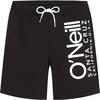 O'NEILL ORIGINAL CALI 17 Badehose Herren - black out