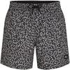 O'NEILL PRINT 16 Badehose Herren - black dot flower