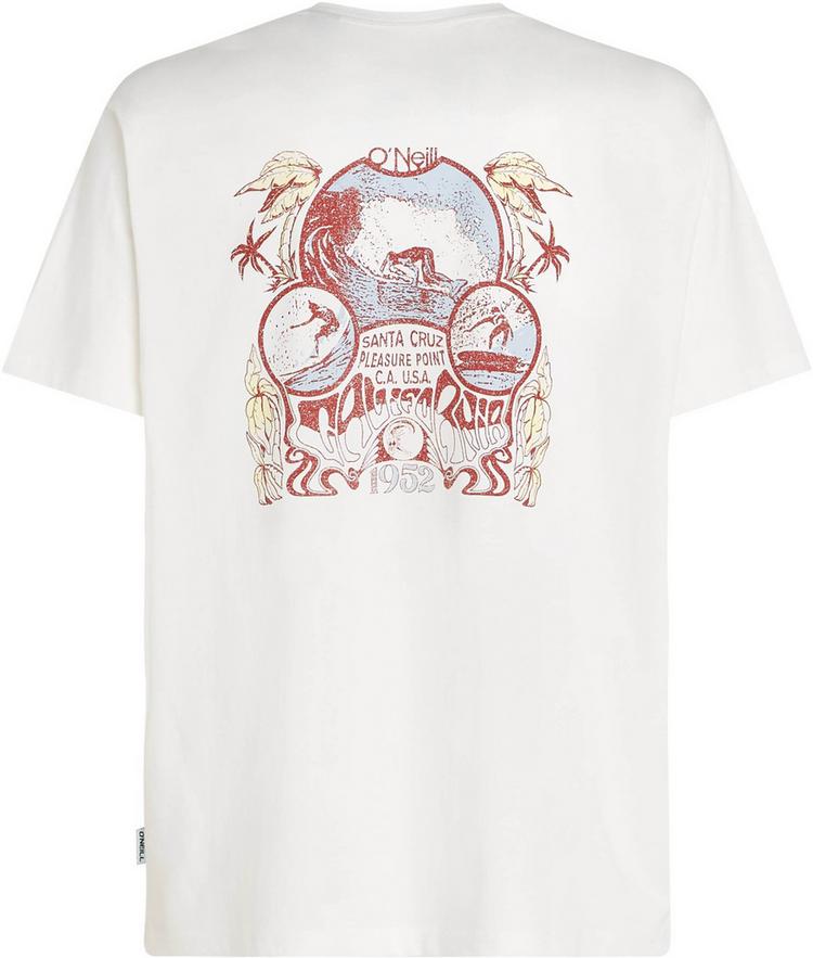 O'NEILL O'NEILL ORIGINALS 70S GRAPHIC T-Shirt Herren - snow white - 0 | SportScheck