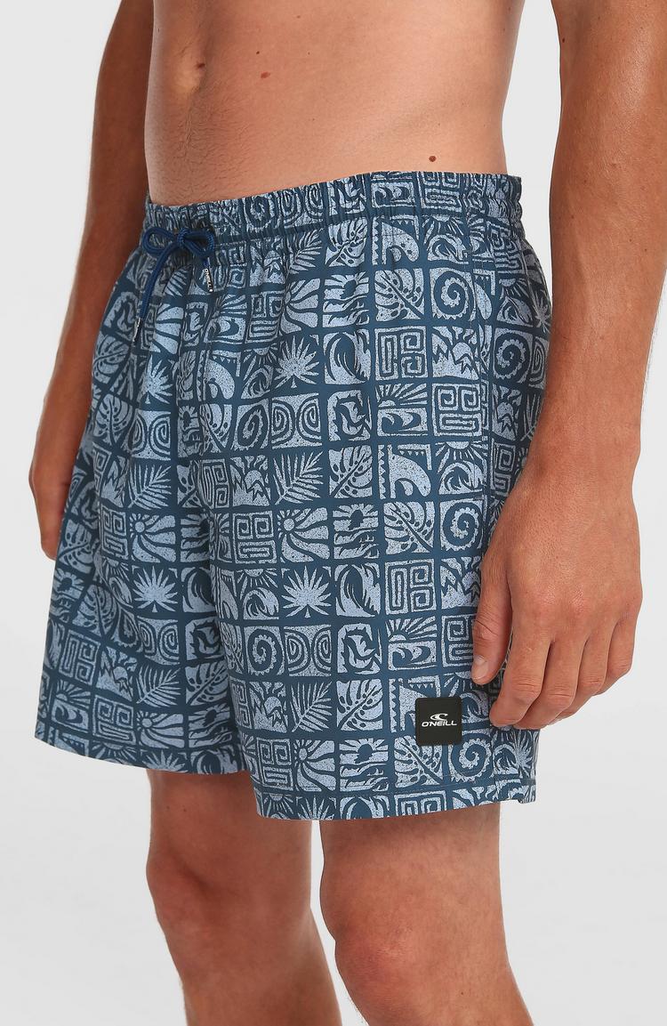 O'NEILL O'NEILL PRINT 16 Badehose Herren - dark blue bricks - 2 | SportScheck
