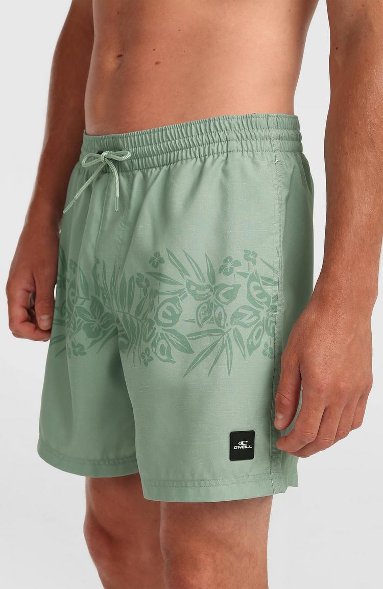 O'NEILL O'NEILL UNI FLOWER 16" Badehose Herren - green tropical stripe - 2 | SportScheck