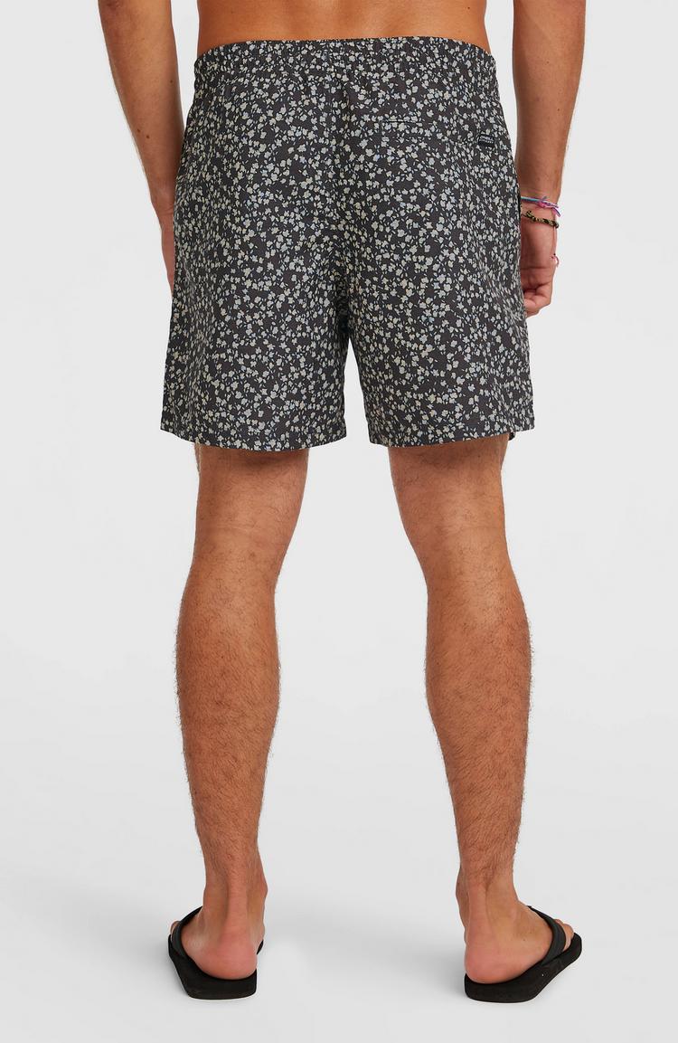 O'NEILL O'NEILL PRINT 16 Badehose Herren - black dot flower - 1 | SportScheck