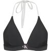 Calvin Klein Graphip Monogram Bikini Oberteil Damen - black