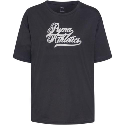 PUMA GRAPHICS Relaxed Varsity T-Shirt Damen
