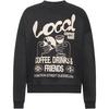 Another Cotton Lab Local Rave Sweatshirt - black