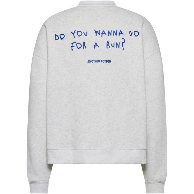 Another Cotton Lab Another Cotton Lab Wanna Go Washed Sweatshirt - grey - 0 | SportScheck