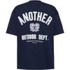 Another Cotton Lab Another Outdoor T-Shirt Herren - blue
