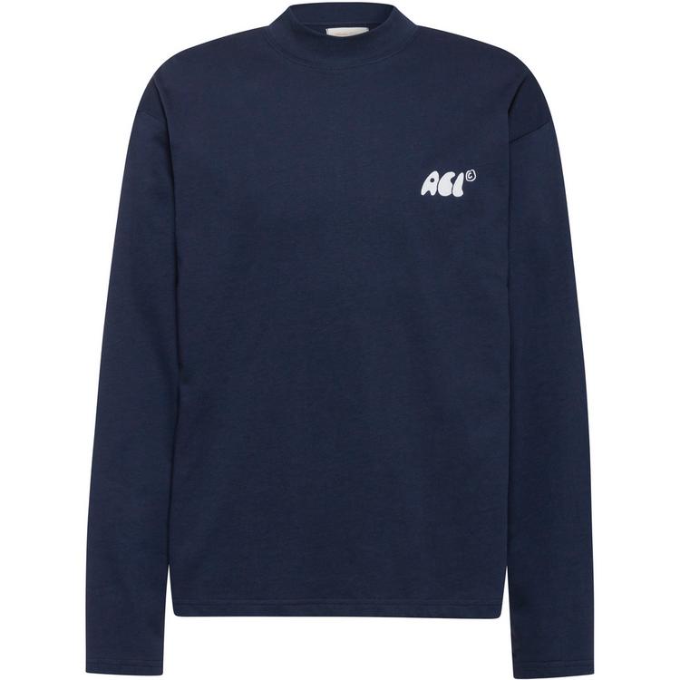 Another Cotton Lab Another Cotton Lab Another Corner Langarmshirt - blue - 0 | SportScheck