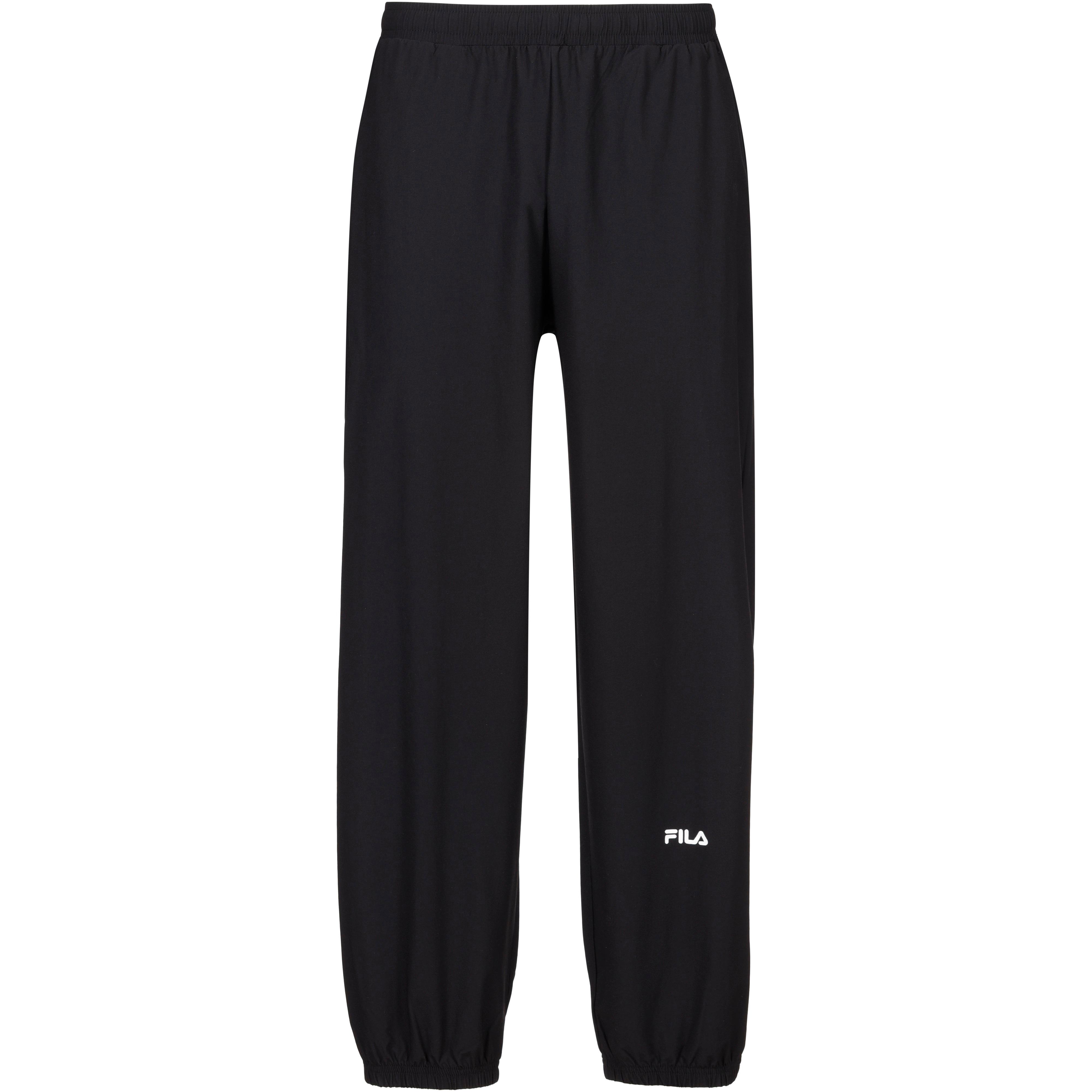Fila Freizeithose Trainingspants Polyamid-Elastan Schwarz