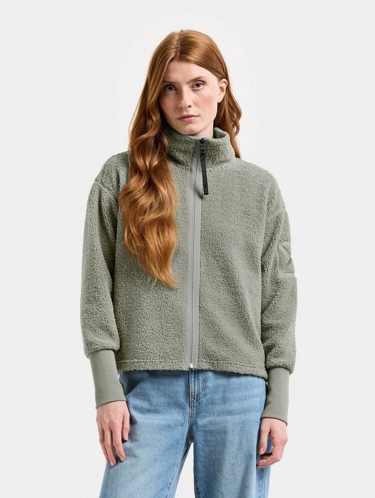 Didriksons Didriksons ALEXA 3 Fleecejacke Damen - wilted leaf - 0 | SportScheck