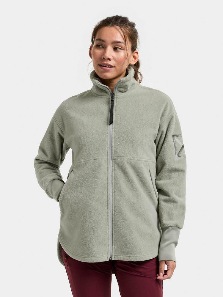 Didriksons Didriksons Ronja Fleecejacke Damen - wilted leaf - 0 | SportScheck