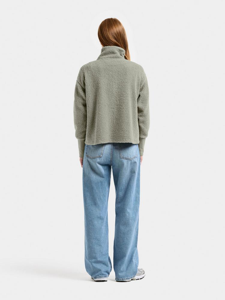 Didriksons Didriksons ALEXA 3 Fleecejacke Damen - wilted leaf - 1 | SportScheck