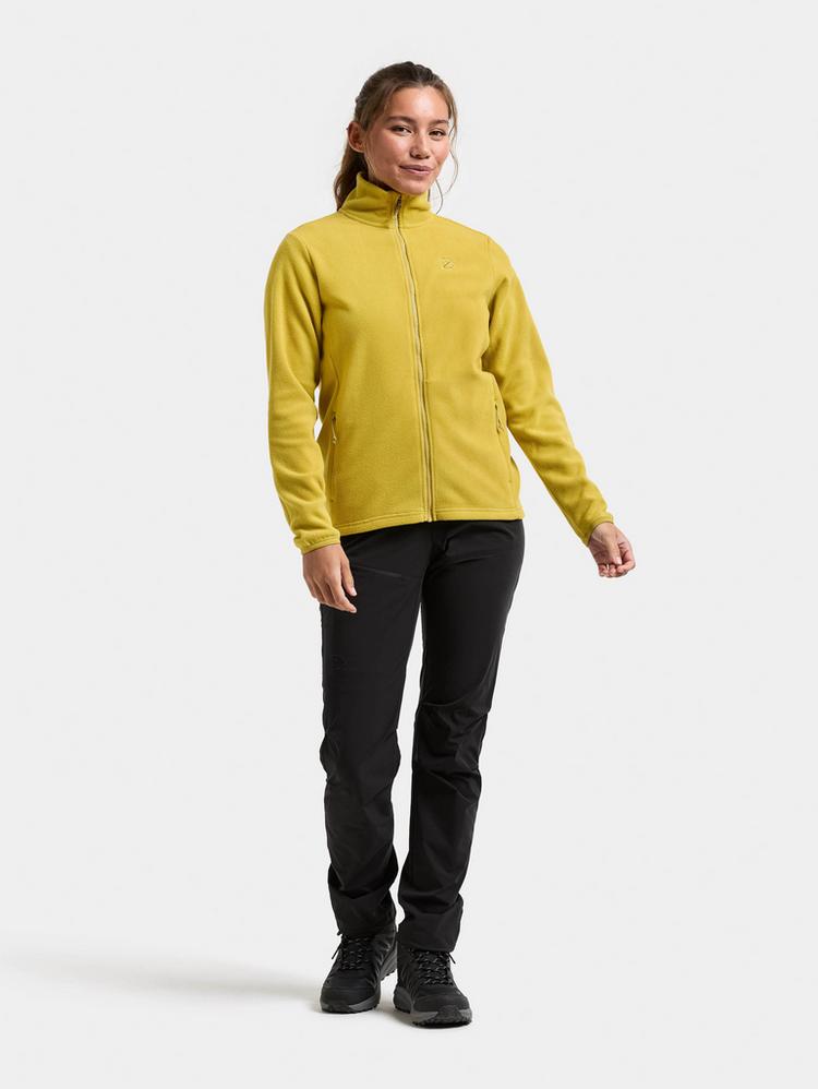 Didriksons Didriksons VIONA Fleecejacke Damen - yellow pollen - 2 | SportScheck
