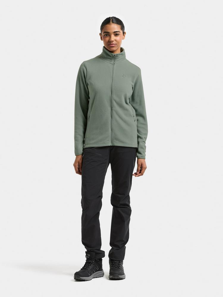 Didriksons Didriksons VIONA Fleecejacke Damen - light moss - 2 | SportScheck