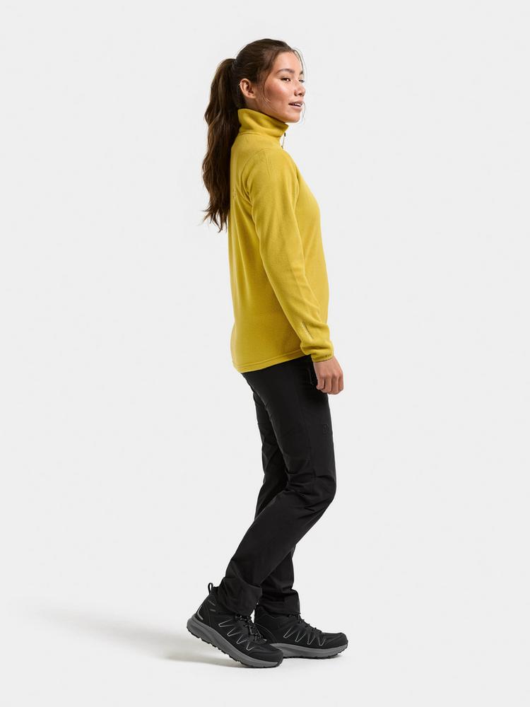 Didriksons Didriksons VIONA Fleecejacke Damen - yellow pollen - 4 | SportScheck