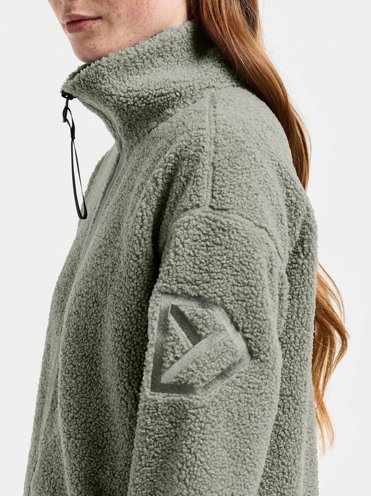 Didriksons Didriksons ALEXA 3 Fleecejacke Damen - wilted leaf - 5 | SportScheck