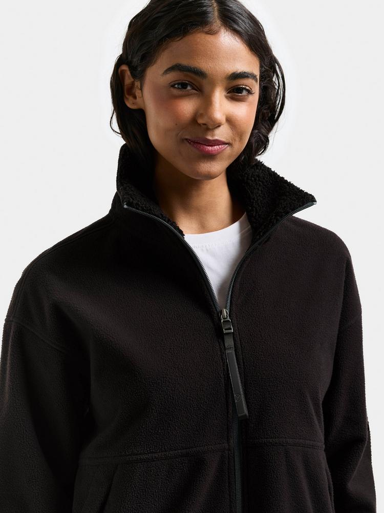 Didriksons Didriksons Ronja Fleecejacke Damen - black - 5 | SportScheck