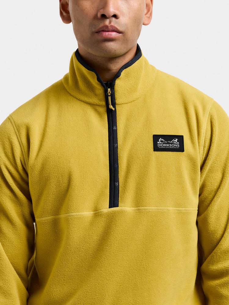 Didriksons Didriksons VITO Fleeceshirt Herren - yellow pollen - 5 | SportScheck