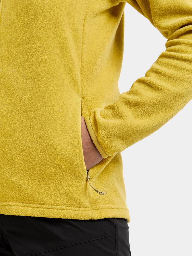 Didriksons Didriksons VIONA Fleecejacke Damen - yellow pollen - 5 | SportScheck