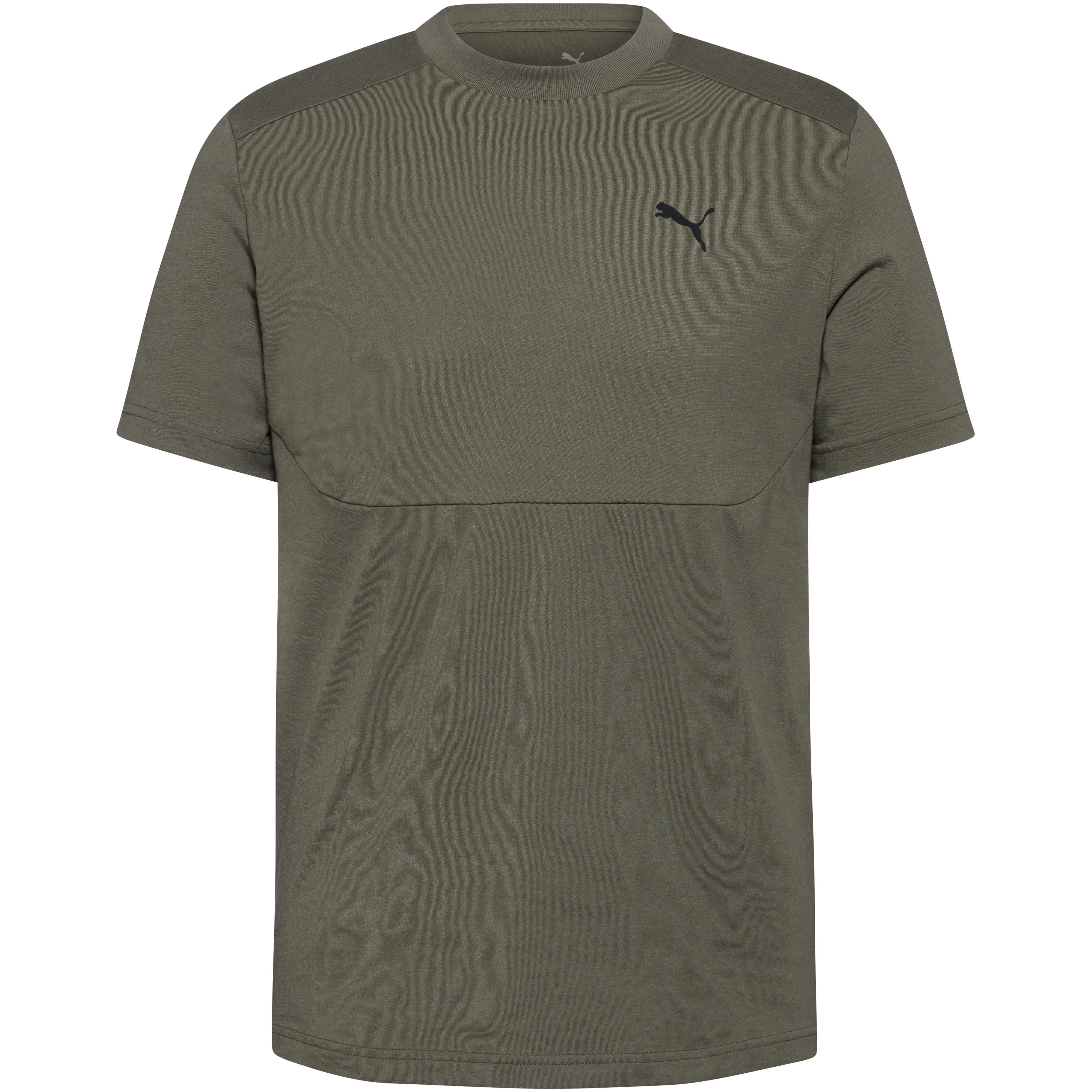 Puma T-Shirt feuchtigkeitsableitend Oliv