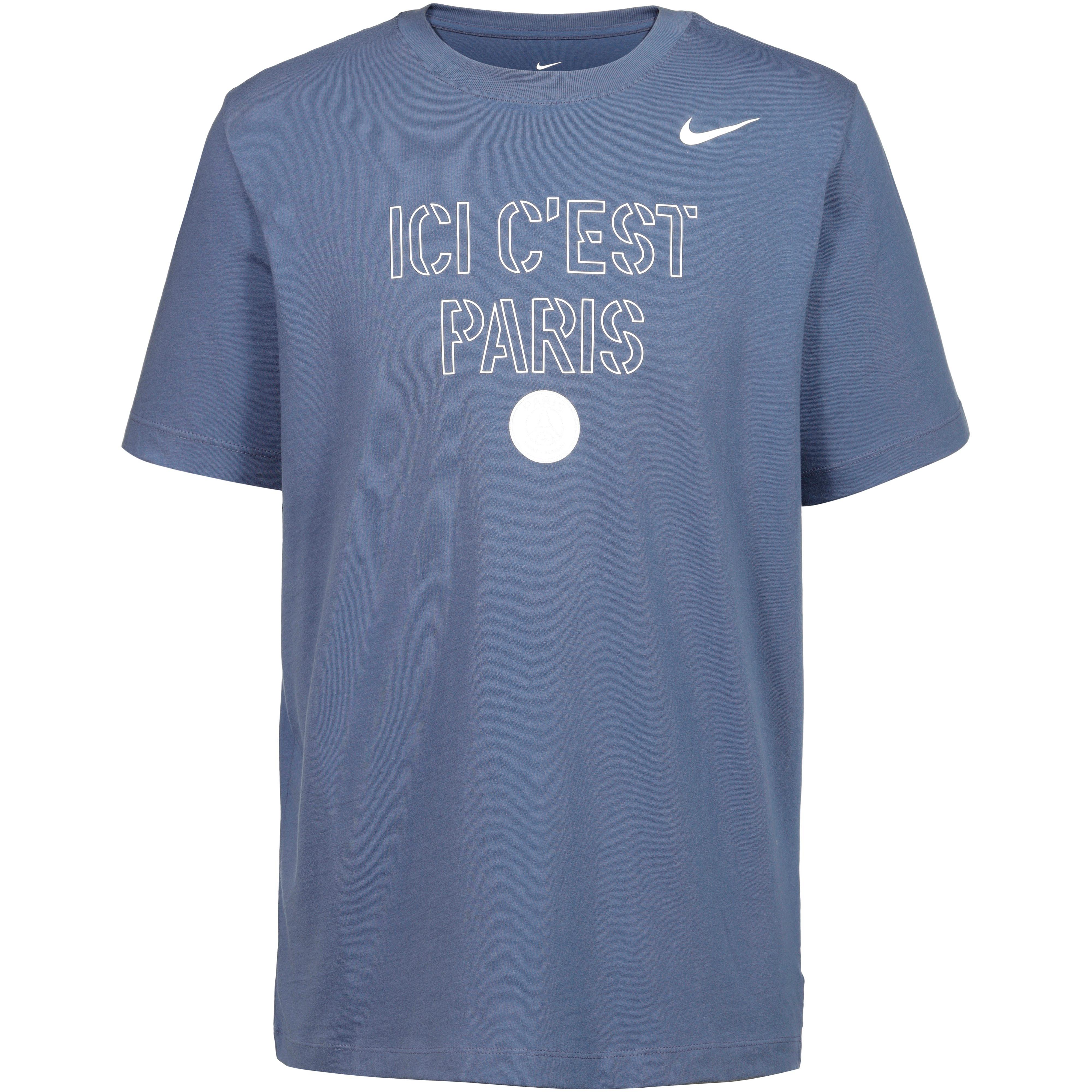 Nike PSG Pride T-Shirt Frontprint Blau