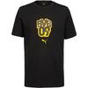 PUMA BVB FtblCulture T-Shirt Herren - puma black-faster yellow