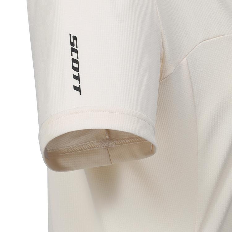 SCOTT SCOTT Vertic Zip Funktionsshirt Damen - cotton white-toast beige - 0 | SportScheck