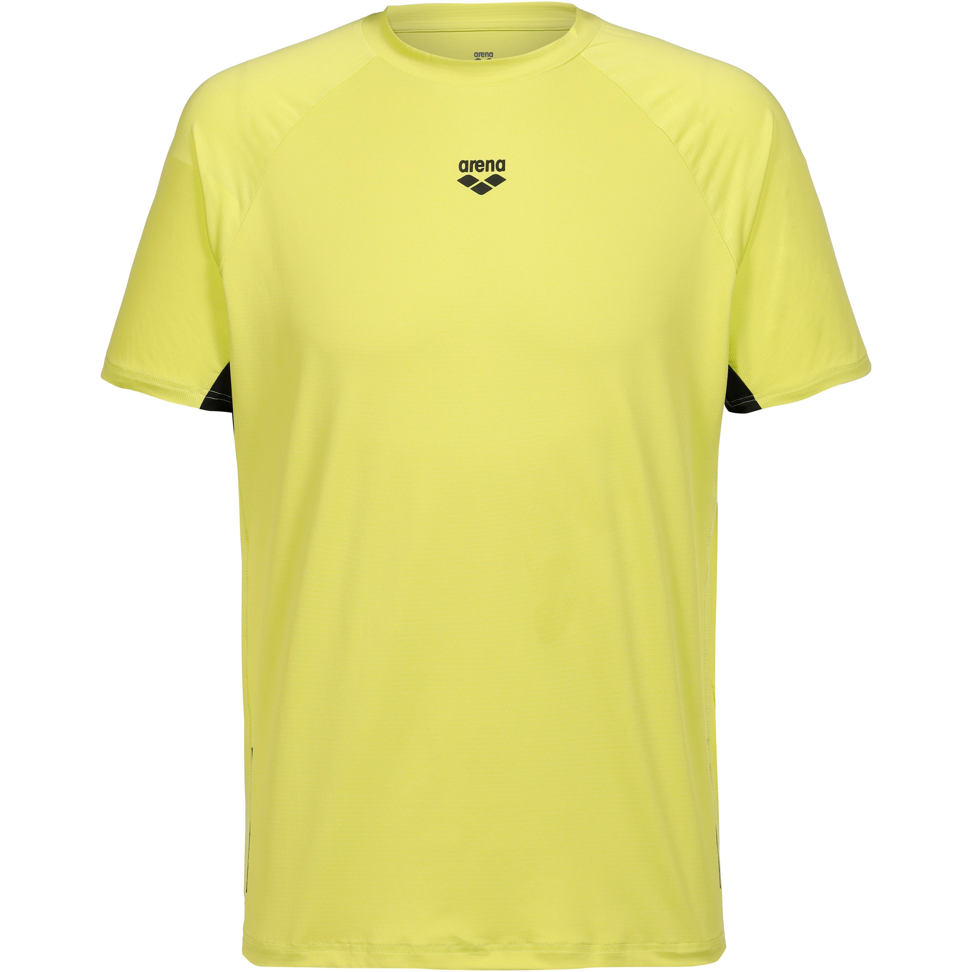 Arena Funktionsshirt Polyester Gelb