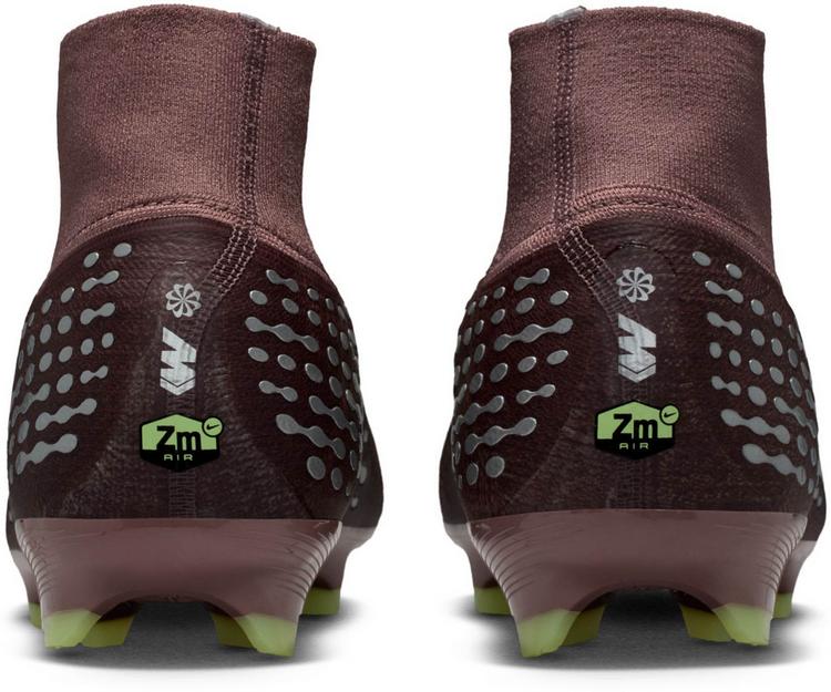 Nike Nike ZOOM SUPERFLY 10 PRO KM FG Fu&szlig;ballschuhe Herren - plum eclipse-metallic silver - 2 | SportScheck