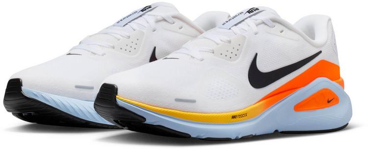 Nike Nike STRUCTURE 26 Laufschuhe Herren - white-black-hydrogen blue-total ora - 3 | SportScheck