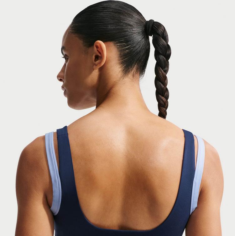 Nike Nike BH Damen - midnight navy-aluminum-white - 3 | SportScheck