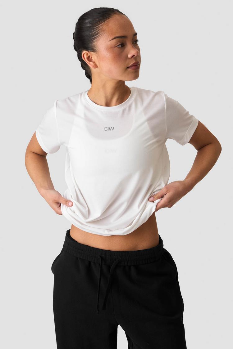 ICANIWILL ICANIWILL Define Funktionsshirt Damen - white snow - 0 | SportScheck