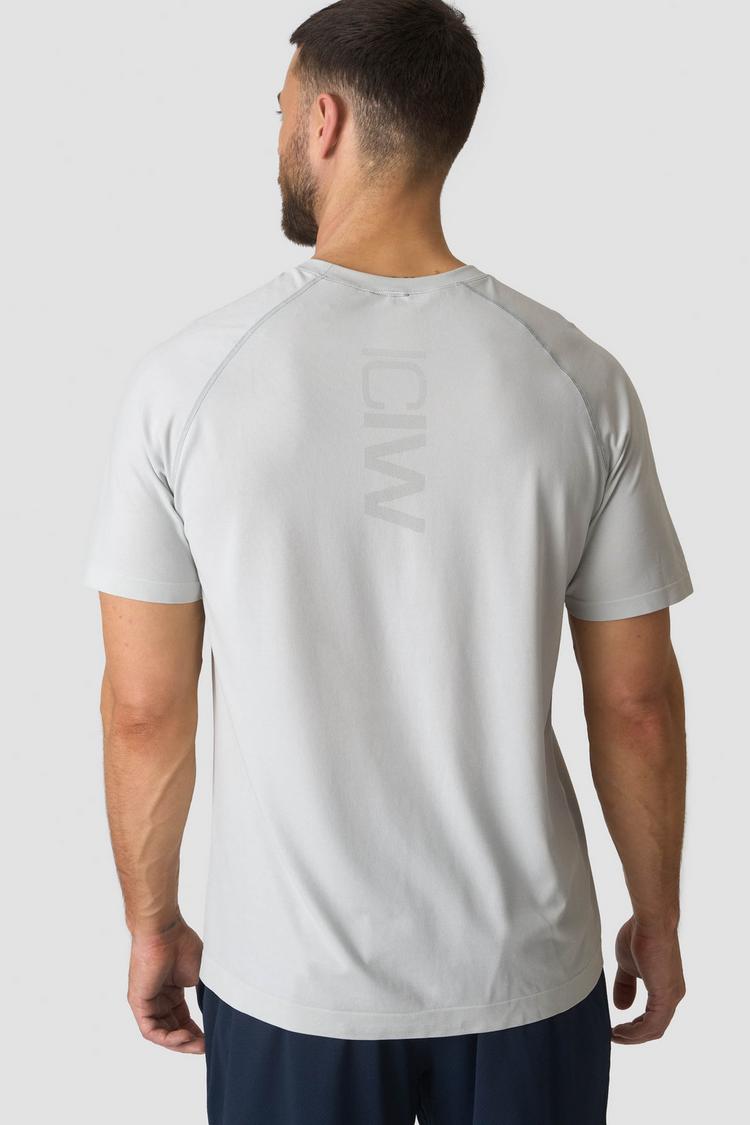 ICANIWILL ICANIWILL Stride Funktionsshirt Herren - lunar grey - 1 | SportScheck