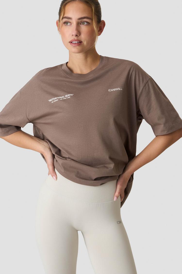 ICANIWILL ICANIWILL Everyday T-Shirt Damen - warm grey - 2 | SportScheck