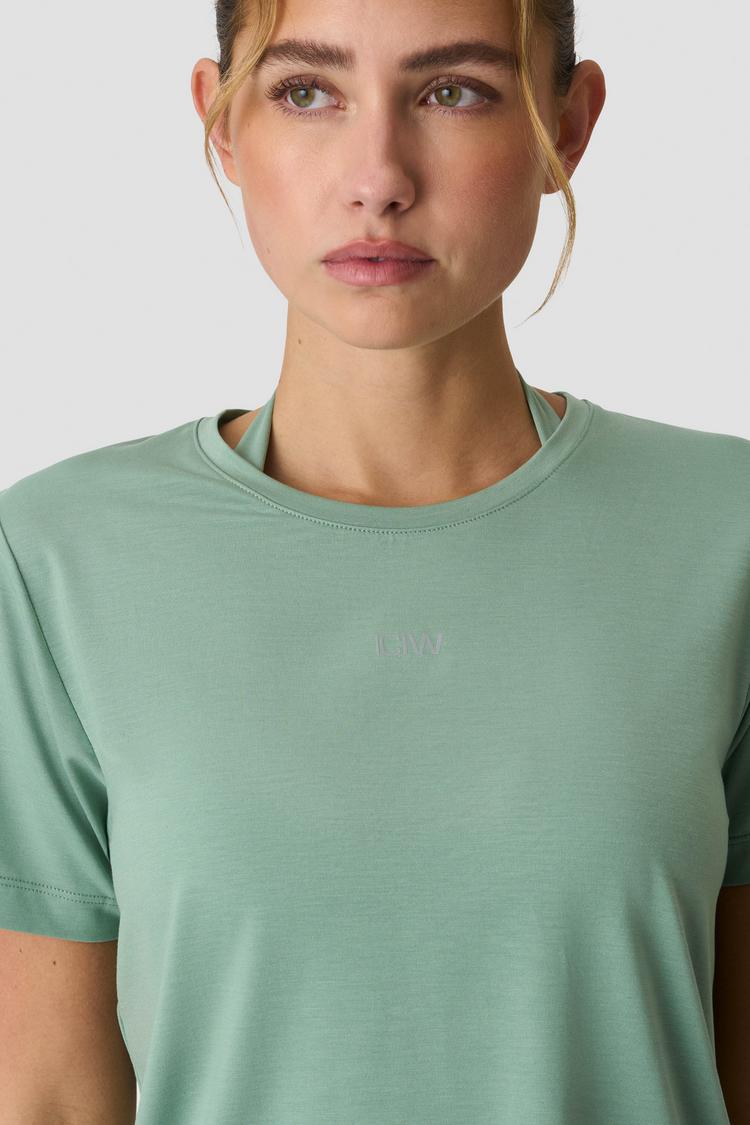 ICANIWILL ICANIWILL Define Funktionsshirt Damen - light moss green - 2 | SportScheck