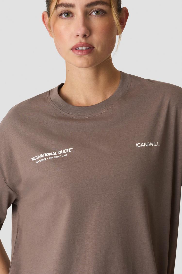 ICANIWILL ICANIWILL Everyday T-Shirt Damen - warm grey - 3 | SportScheck