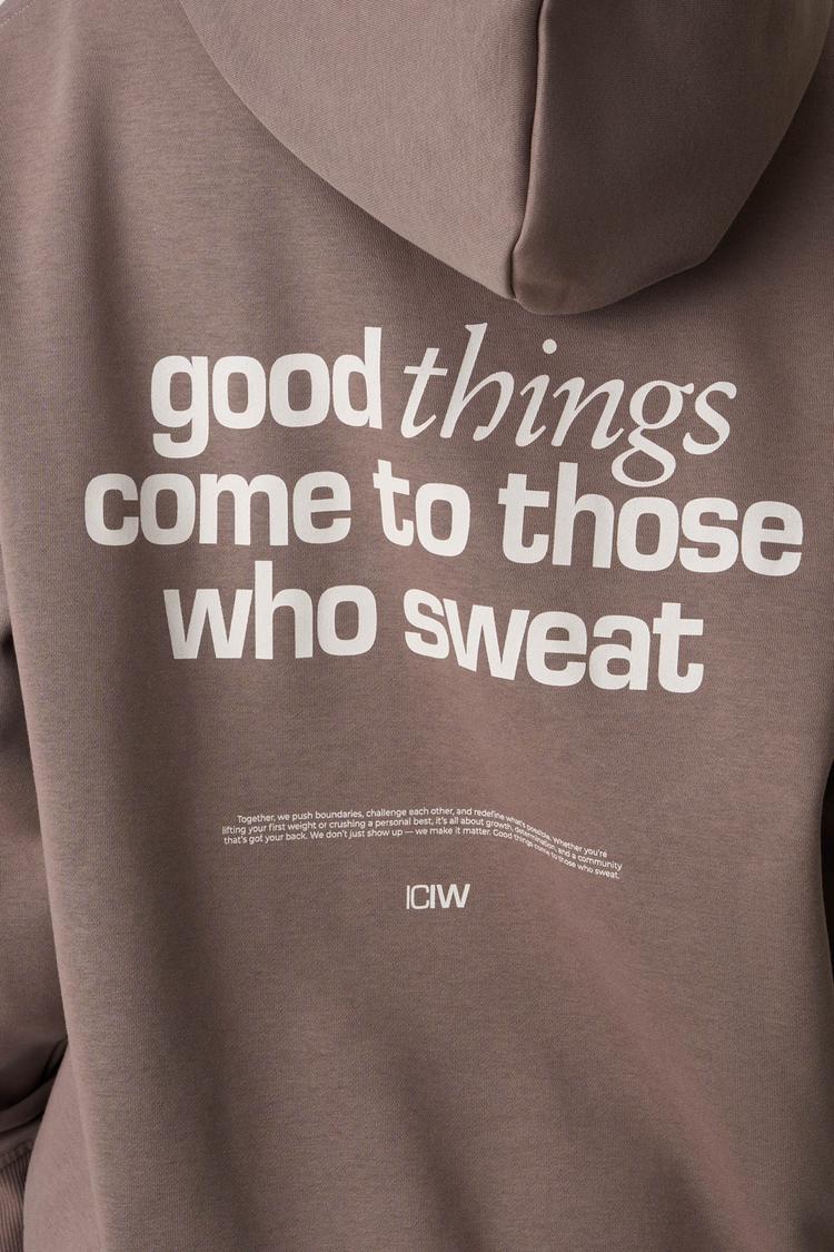 ICANIWILL ICANIWILL Everyday Hoodie Damen - warm grey - 4 | SportScheck