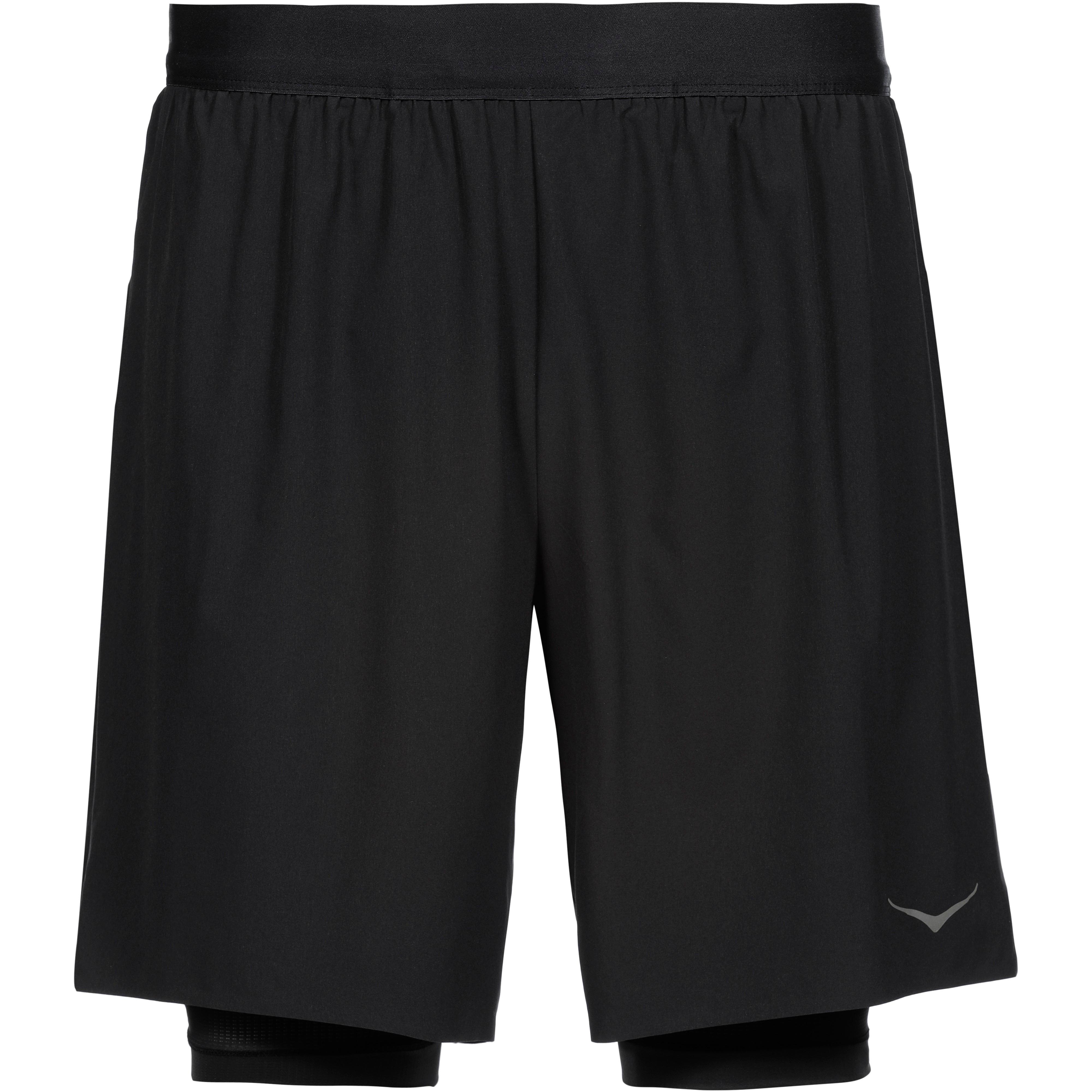 HOKA Funktionsshorts 2in1 Mesh Schwarz