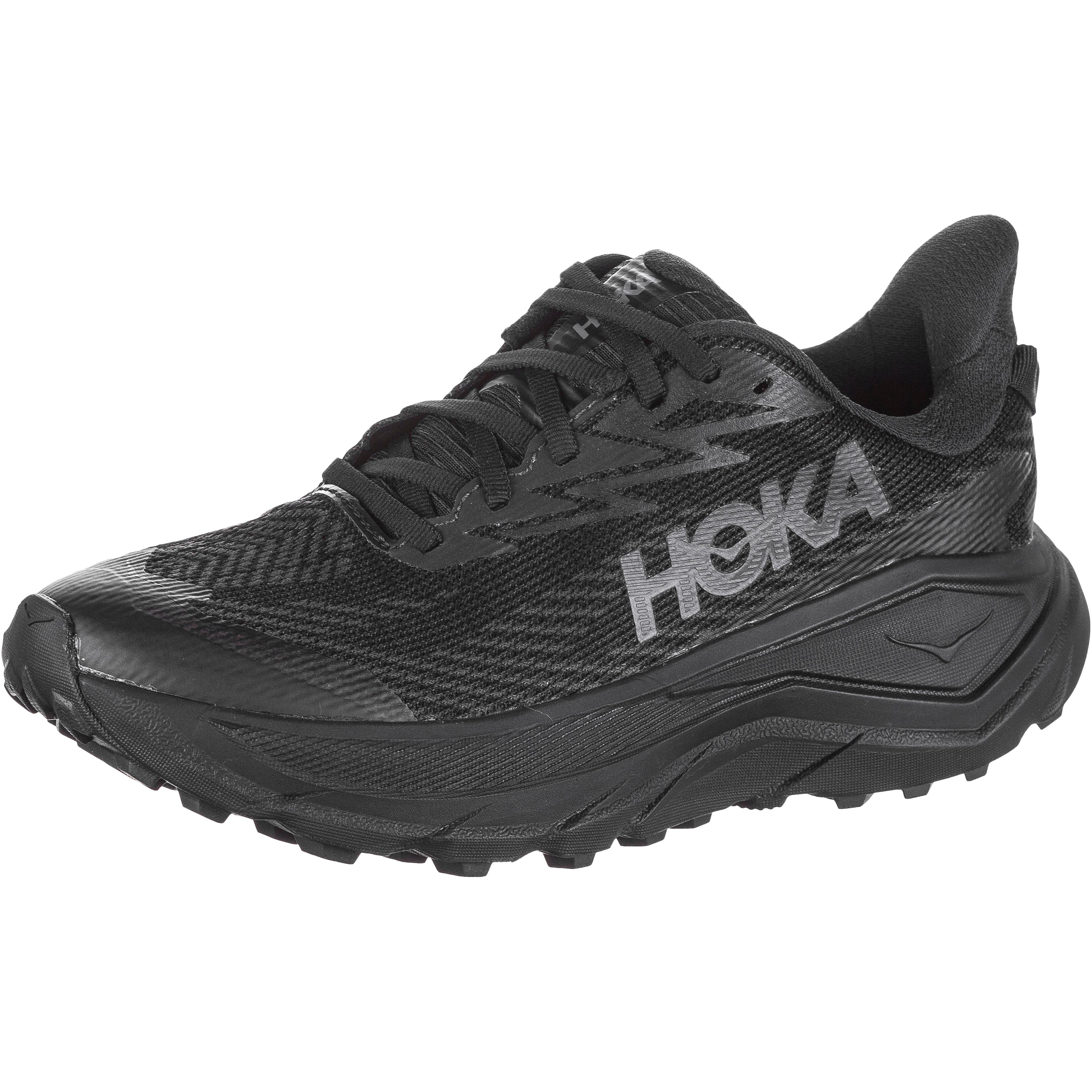 HOKA Laufschuhe Challenger 8 GTX Textil Schwarz
