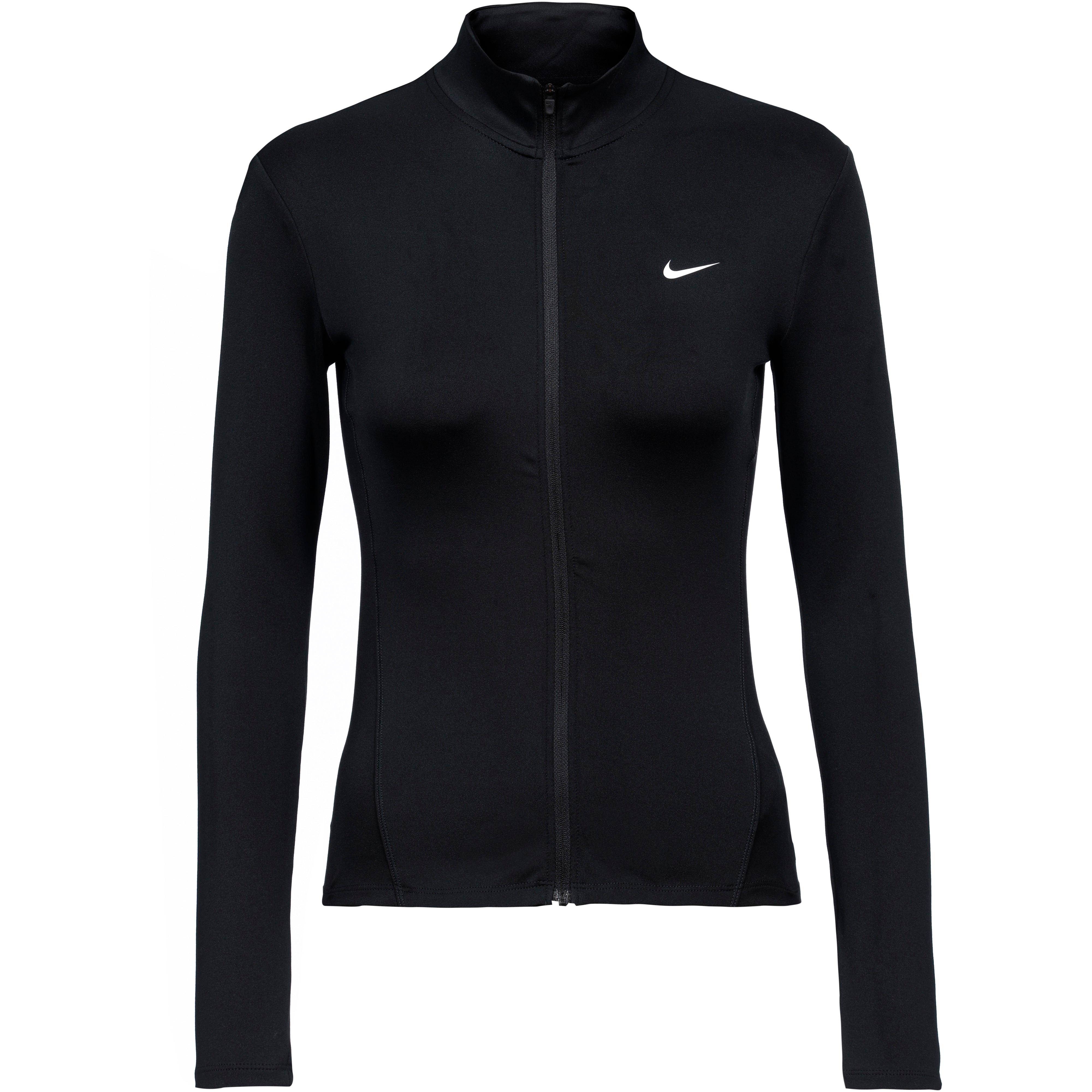 Nike Trainingsjacke Tight Fit Dri-FIT Polyester-Elastan Schwarz