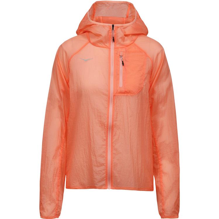 HOKA HOKA SKYFLOW Laufjacke Damen - neon cantaloupe - 0 | SportScheck