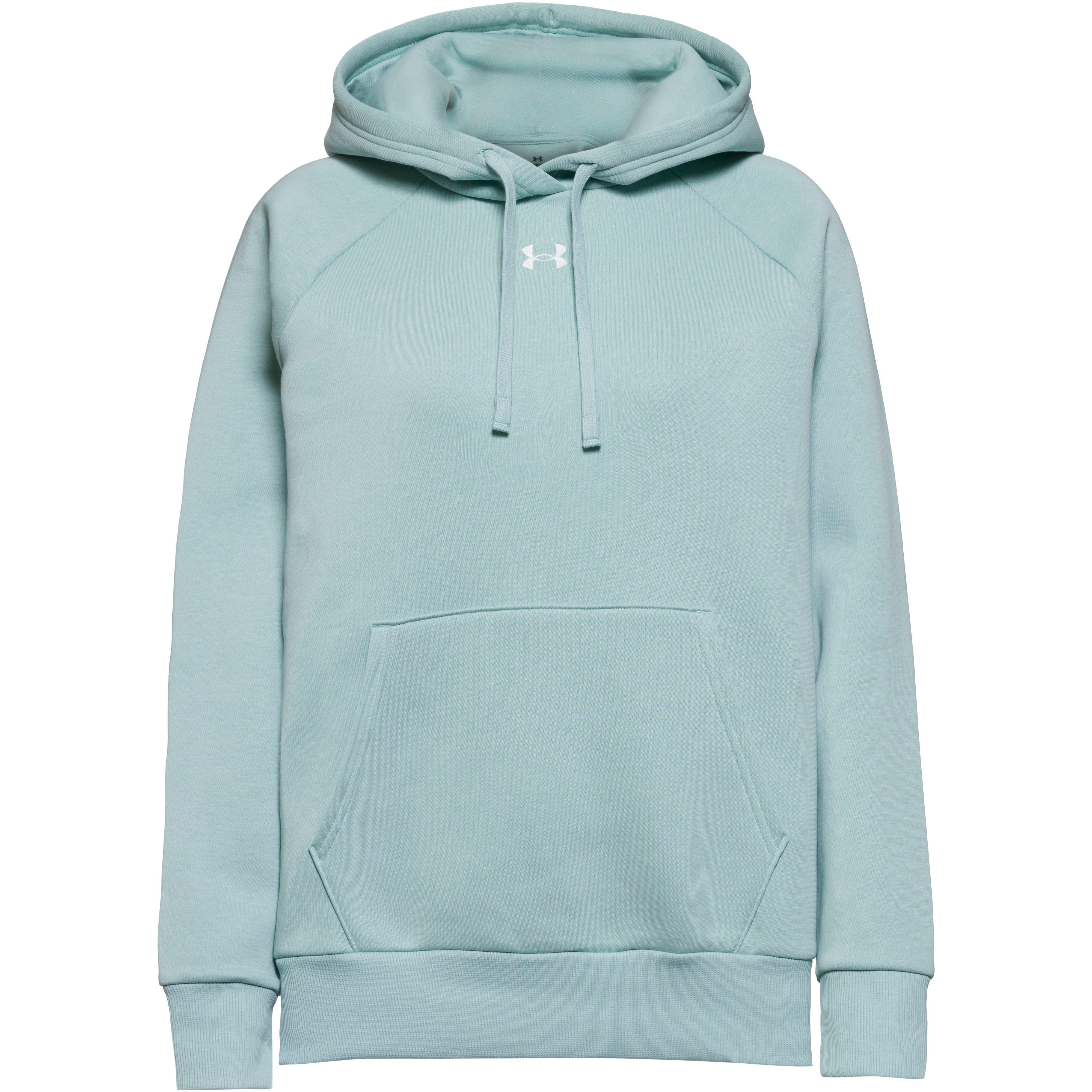 Under Armour Hoodie Weichem Baumwollmix Baumwolle-Polyester Grün