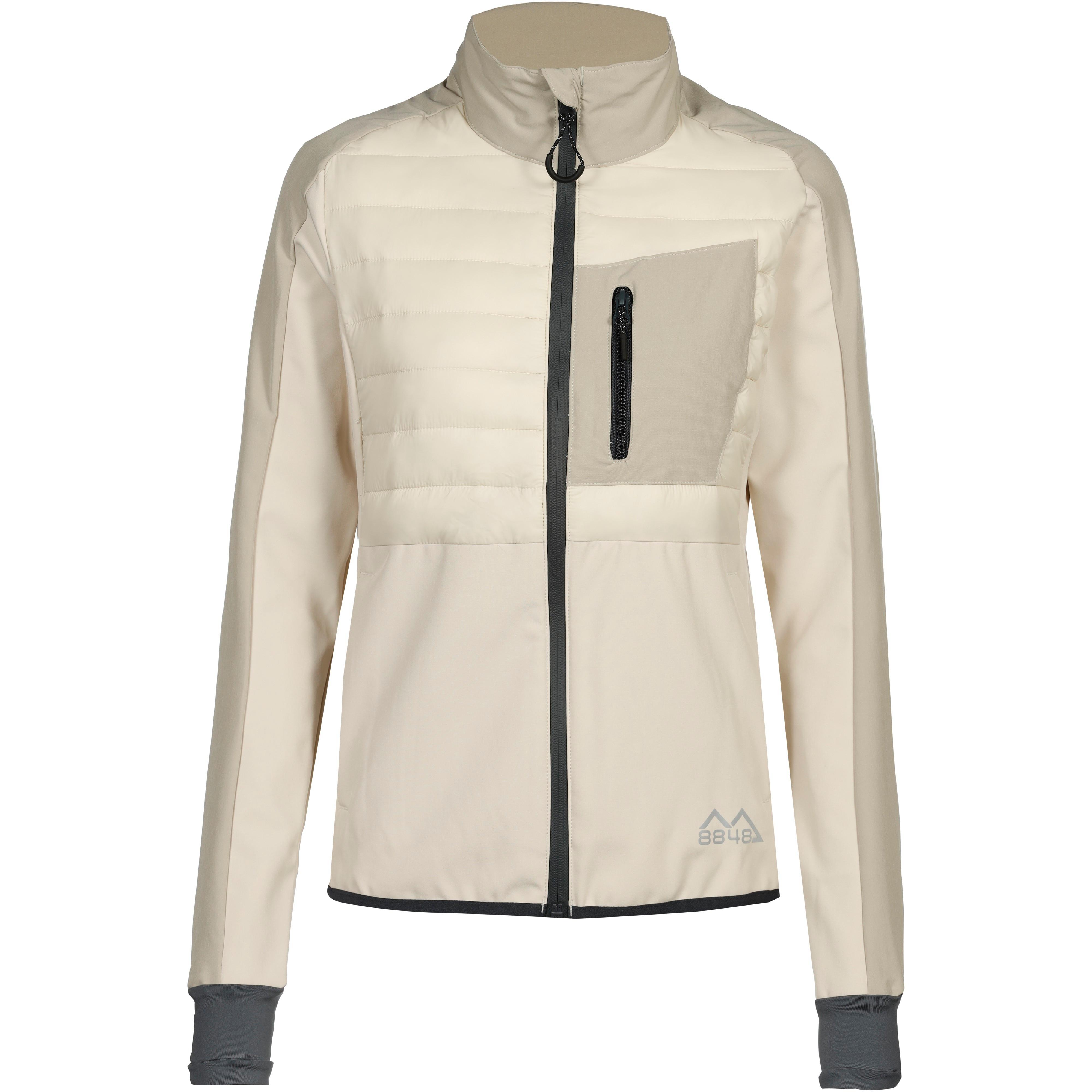 8848 Outdoor Steppjacke Hybrid Stehkragen Polyamid Beige