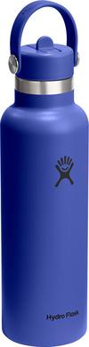 Hydro Flask 21 OZ STANDARD FLEX STRAW Isolierflasche - capri blue