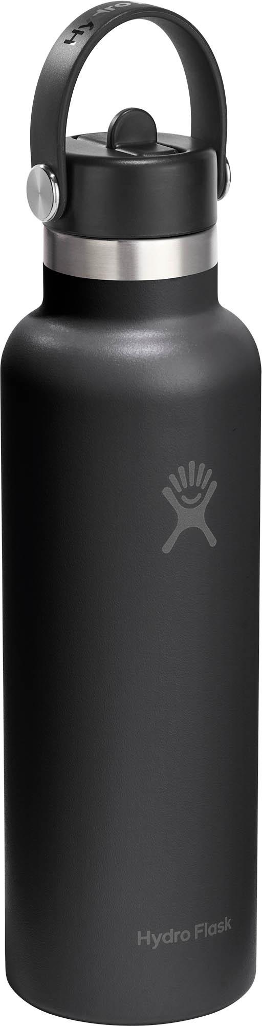 Hydro Flask Unisex Schwarz 21 Oz Standard Flex Straw Isolierflasche - Größe Einheitsgröße