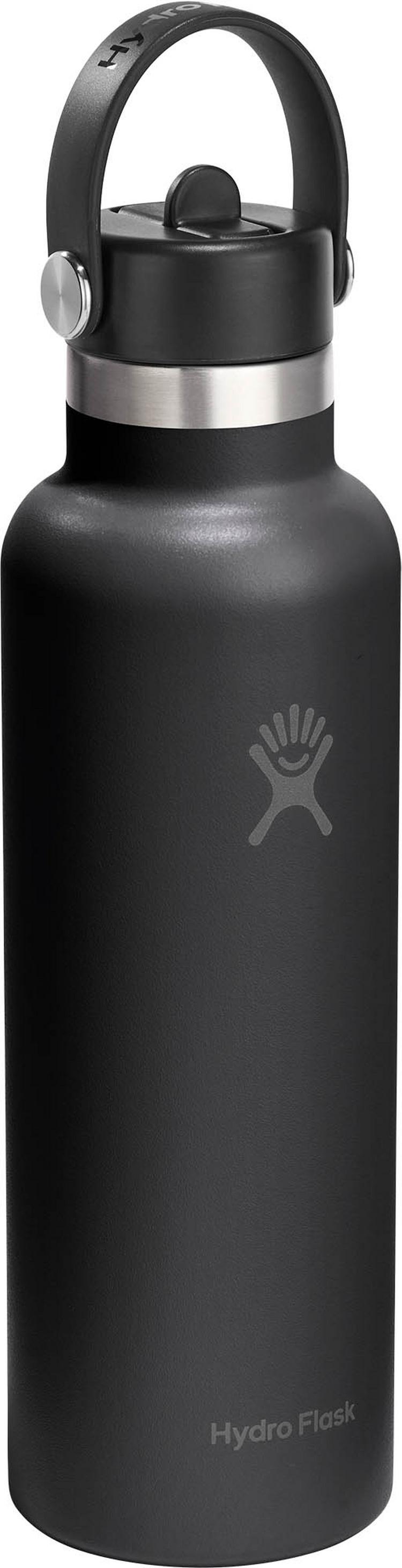 Hydro Flask Hydro Flask 21 OZ STANDARD FLEX STRAW Isolierflasche - black - 0 | SportScheck
