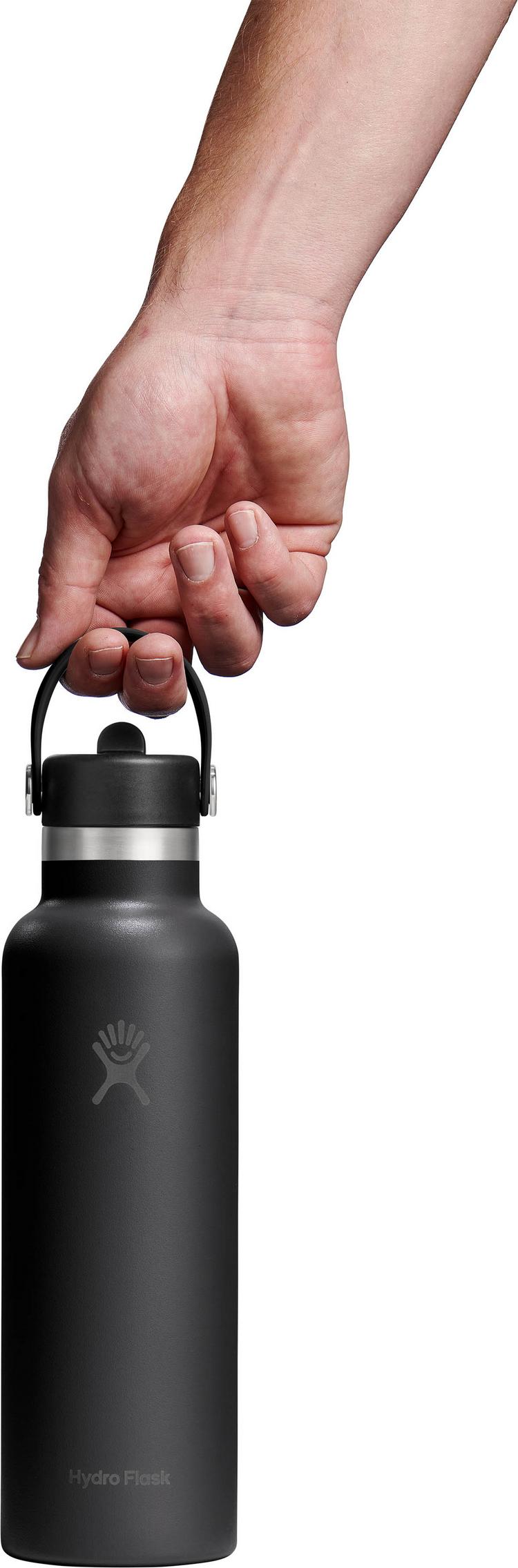 Hydro Flask Hydro Flask 21 OZ STANDARD FLEX STRAW Isolierflasche - black - 0 | SportScheck