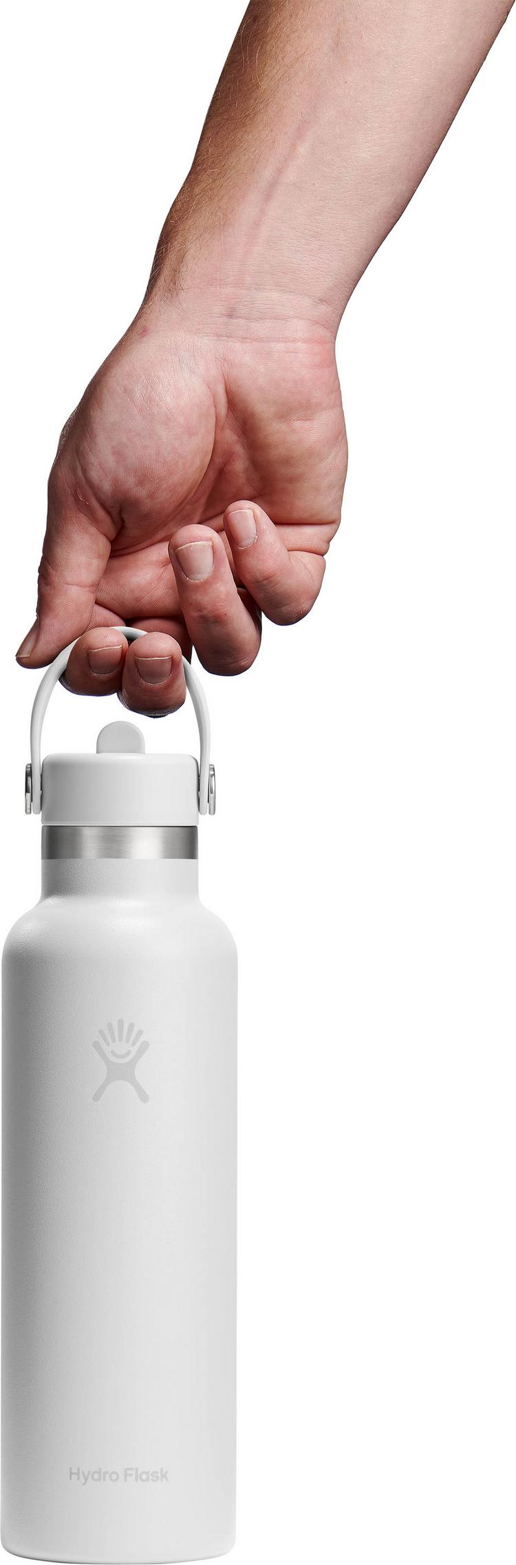 Hydro Flask Hydro Flask 21 OZ STANDARD FLEX STRAW Isolierflasche - white - 0 | SportScheck