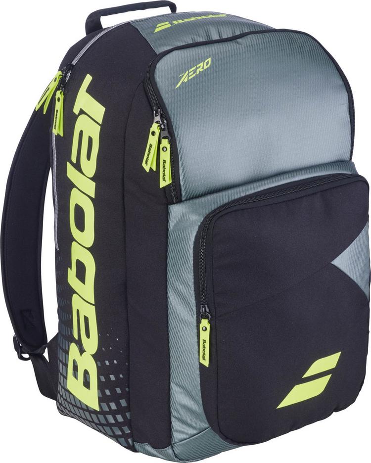 Babolat Babolat PURE AERO Tennisrucksack - metallic grey/black/fluo yellow - 0 | SportScheck